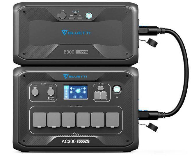 Зарядна станція BLUETTI AC300 + B300K (3072 Вт·г) 3 кВт (1508347)