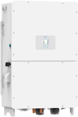 Фото Альтернативне електропостачання, Інвертори, Гібридні інвертори, Гібридні інвертори Deye Гібридний інвертор Deye SUN-100K-SG02HP3-EU-GM10 (100 кВт, 3 фази, HV, 10 MPPT, WiFi)