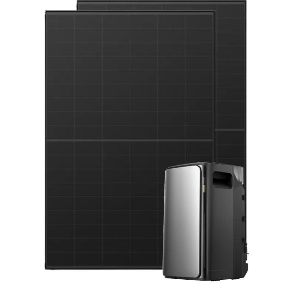 Комплект EcoFlow STREAM ULTRA 2х445 Сонячна панель AIKO-A445-MAH54Mb, 445 Вт