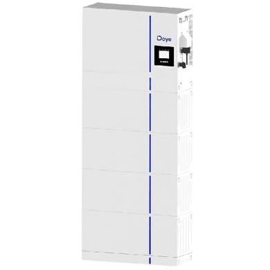 Фото Альтернативне електропостачання, Зарядні станції, Стаціонарні зарядні станції, Стаціонарні зарядні станції Deye Система зберігання енергії AI-W5.1-12P3-EU ESS Deye (12kW 3 фази 51,2V 300A 15,36kW 300Ah 15kWh)