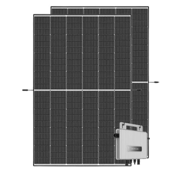 Комплект EcoFlow Stream 2 2х435 Сонячна панель Trina Solar TSM-435NEG9RC.27, 435 Вт [Bificial]