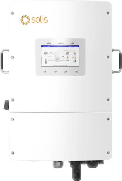 Фото Альтернативне електропостачання, Інвертори, Гібридні інвертори, Гібридні інвертори Solis Гібридний інвертор S6-ЕН3P12K02-NV-YD-L Solis (12 kW, 3 фази, 2 MPPT, LV)