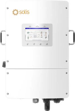 Фото Альтернативне електропостачання, Інвертори, Гібридні інвертори, Гібридні інвертори Solis Гібридний інвертор S6-ЕН3P12K02-NV-YD-L Solis (12 kW, 3 фази, 2 MPPT, LV)
