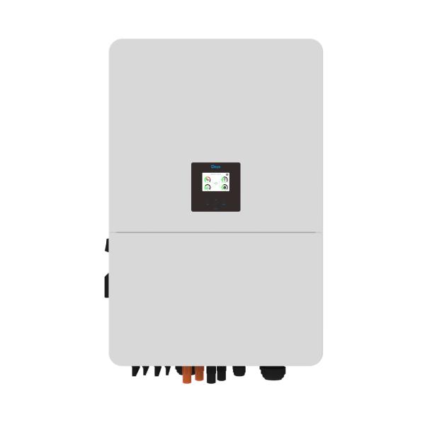 Фото Альтернативне електропостачання, Інвертори, Гібридні інвертори, Гібридні інвертори Deye Гібридний інвертор SUN-60K-SG02HP3-EU-EM6 Deye WiFi (60 kW, 3 фази, 6 MPPT, HV)