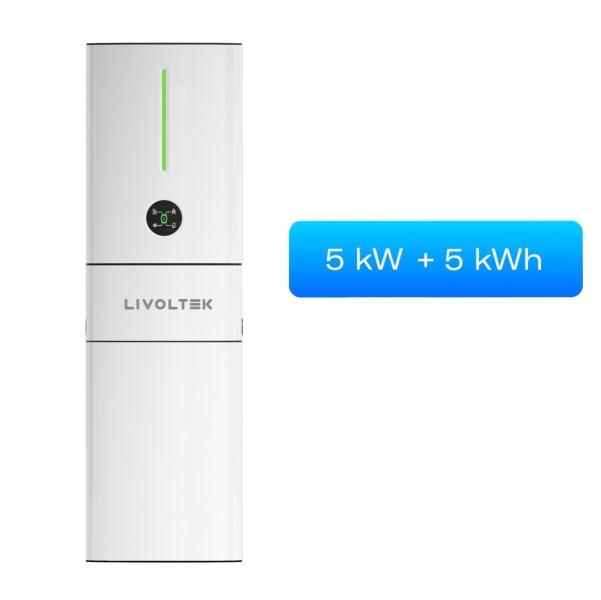 Гібридна електростанція Livoltek All-In-One ESS 5/5 kWh