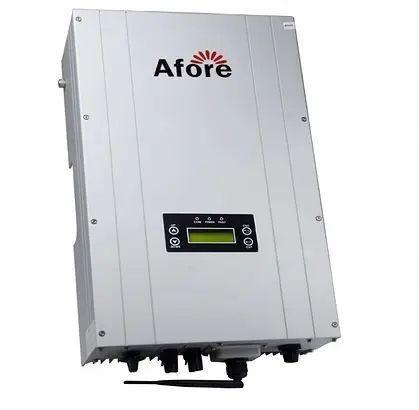 Фото Альтернативне електропостачання, Інвертори, Мережеві інвертори, Мережеві інвертори AFORE Мережевий інвертор AFORE BNT004KTL/Aton 4 кВт 2 MPPT Трифазний