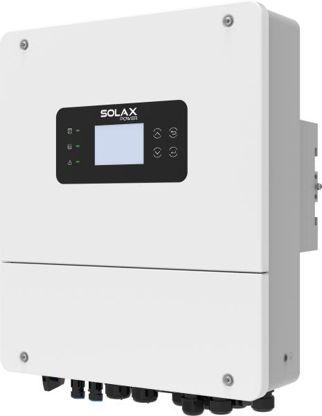 Фото Альтернативне електропостачання, Інвертори, Гібридні інвертори, Гібридні інвертори Solax Гібридний інвертор Solax PROSOLAX X1-HYB-6.0-LV 6 кВт Однофазний