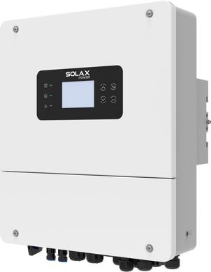 Фото Альтернативне електропостачання, Інвертори, Гібридні інвертори, Гібридні інвертори Solax Гібридний інвертор Solax PROSOLAX X1-HYB-6.0-LV 6 кВт Однофазний