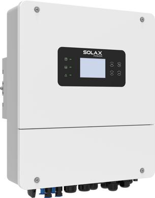 Фото Альтернативне електропостачання, Інвертори, Гібридні інвертори, Гібридні інвертори Solax Гібридний інвертор Solax PROSOLAX X1-HYB-6.0-LV 6 кВт Однофазний