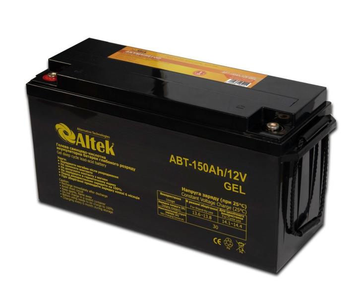 Акумулятор Altek ABT-150-12-GEL