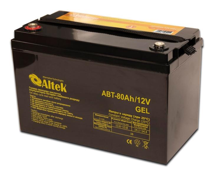 Акумулятор Altek ABT-80-12-GEL