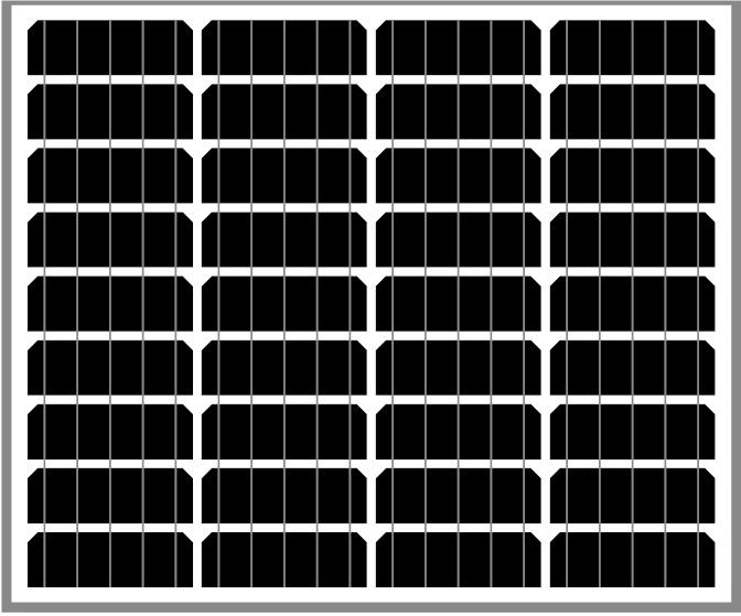 Сонячний фотоелектричний модуль Altek ALM-50M-36