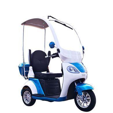 Фото Електротранспорт, Електроскутери, Електроскутери VIGOROUS Електроскутер SKYLINE S (T418S) 500Вт 48В 20А·год для людей похилого віку та людей з особливими потребами