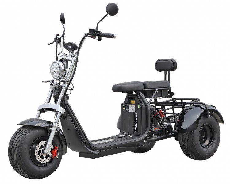 Електроскутер Maxxter 2000 Вт чорний - TRIKE 2.0 (blaсk)