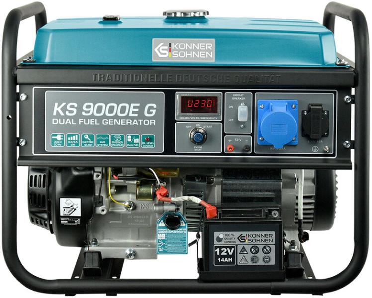 Генератор комбинированный Konner&Sohnen KS 9000E G