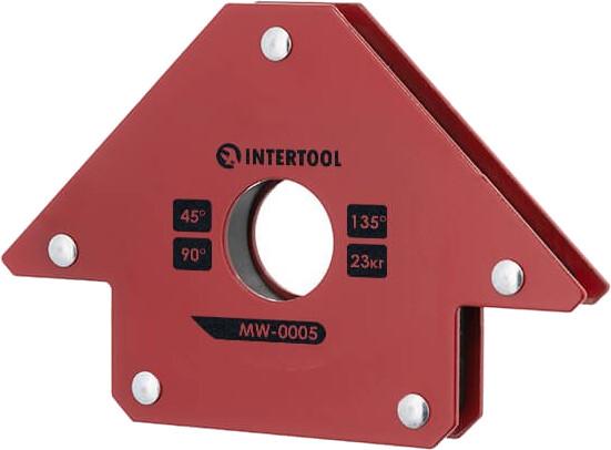Держатель магнитный для сварки под углом INTERTOOL MW-0005