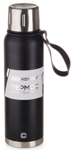 Термос СИЛА Sport Black 1 л (960665)