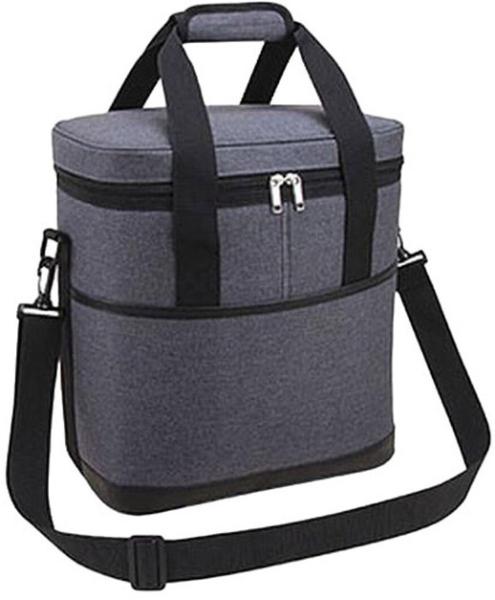 Термосумка 19 л СИЛА (серая) (960614)