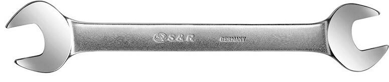Ключ гаечный рожковый S&R Meister 19x22 мм (271005728)