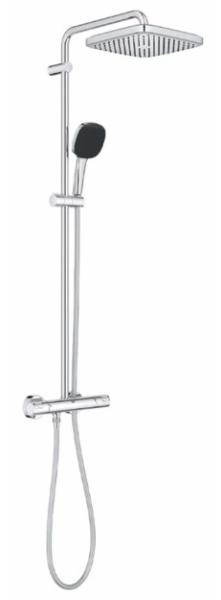 Душевая система термостатическая Grohe QuickFix Vitalio Comfort System 250 Cube (26696001) (CV033235)