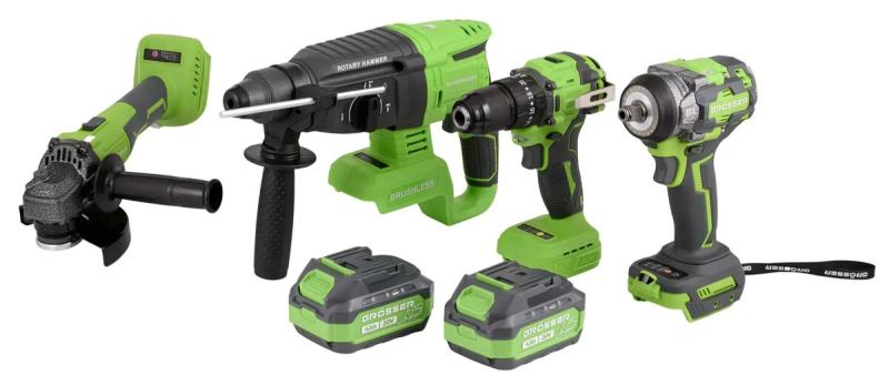 Набор аккумуляторных инструментов Grosser SET 442 (G0162)