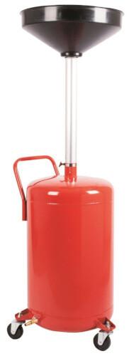 Установка для слива масла G.I. KRAFT B80S металлическая, 80 л