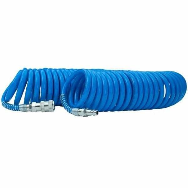 Шланг спиральный полиуретановый Intertool PT-1712 (быстросъемный)