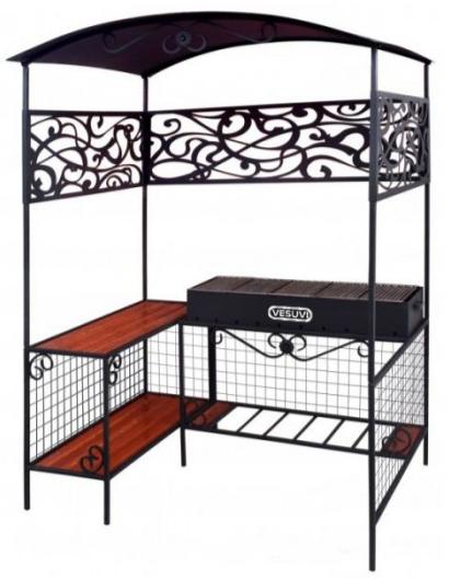 Мангал с крышей Vesuvi "Престиж"
