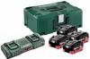  Базовый комплект Metabo LiHD 4x10.0 Ач + ASC 145 DUO + MetaBox (685143000) - Батареи и аккумуляторы на рынке Барабашова