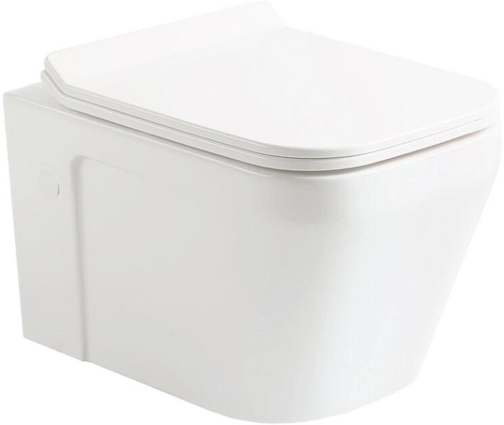 Унитаз подвесной безободочный DEVIT UP с крышкой soft-close (3020120)