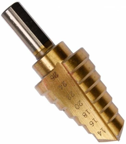 Сверло коническое ступенчатое 14-26 мм Yato (YT-44743)