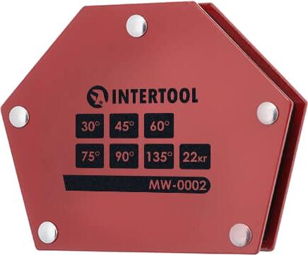 Держатель магнитный для сварки под углом INTERTOOL MW-0002