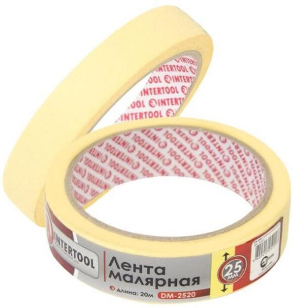 Лента малярная INTERTOOL DM-2520