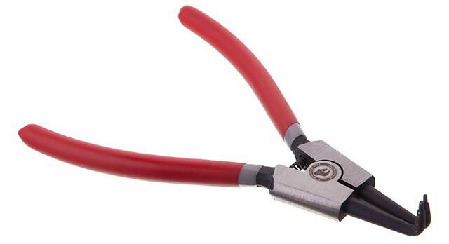 Щипцы для снятия стопорных колец Intertool 180 мм (HT-7014)