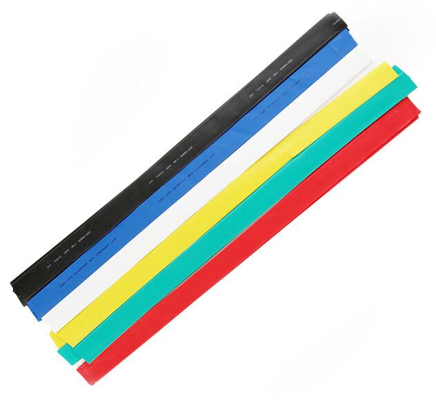 Термоусадочная трубка APRO 30 мм, 1 м, 20 шт. (6 цветов) (ZRG-30kit)