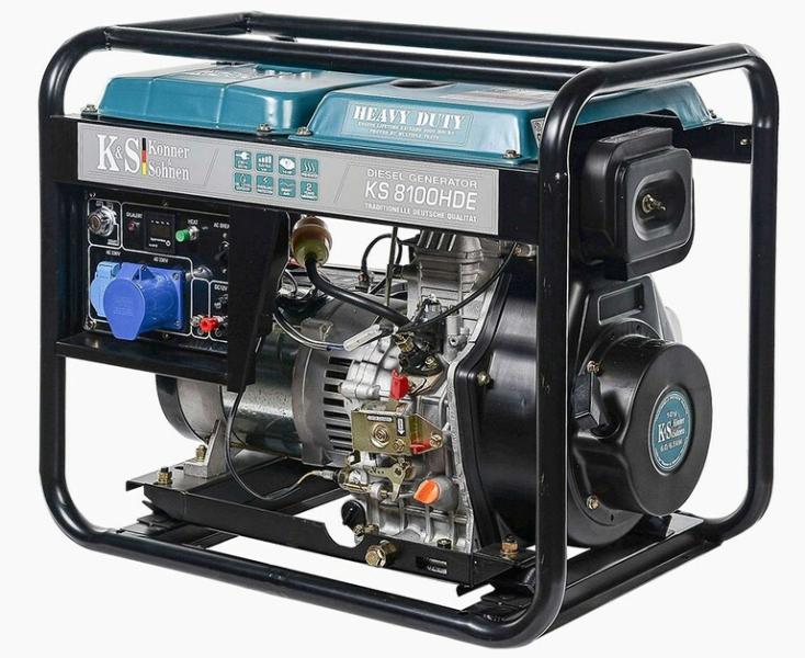 Дизельний генератор Konner&Sohnen KS 8100HDE (EURO V)