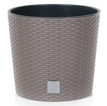 Горшок с кашпо для растений Prosperplast Rato Round, бежевый, 4/4.75 л (5905197199894)