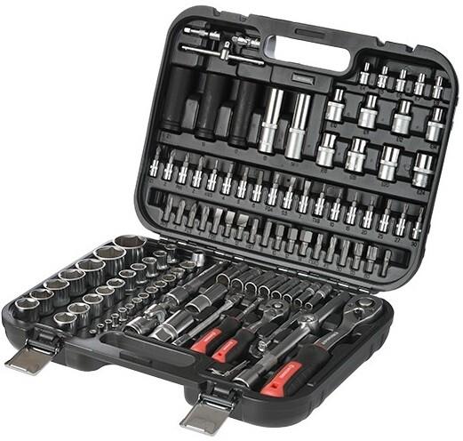 Набор инструментов Intertool STORM 1/2" 1/4" 111 ед. Cr-V (ET-8111)