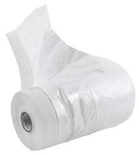 Пленка защитная с малярной лентой Intertool KT-0801