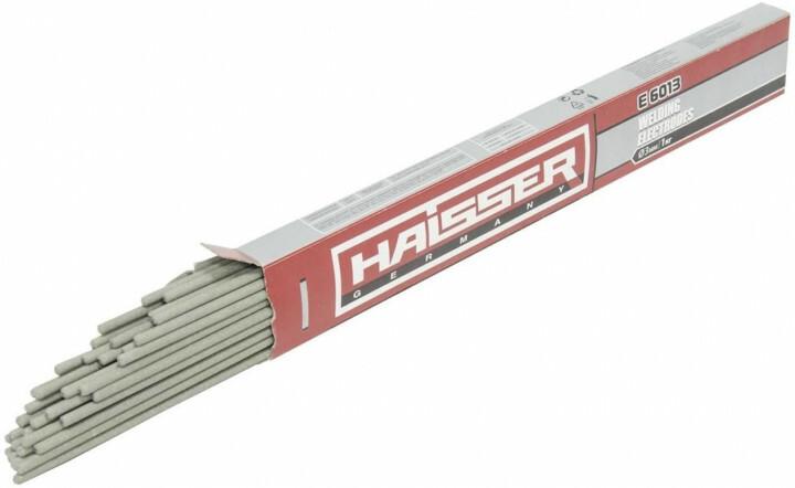 Сварочные электроды HAISSER E 6013, 3.0 мм, 1 кг (63815)