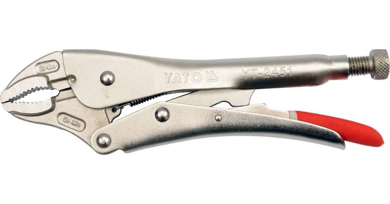 Клещи зажимные Yato Cr-Mo 250мм (YT-2451)
