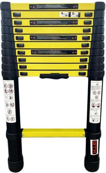 Лестница телескопическая GTM KME1032Y, 3.2 м (39527)