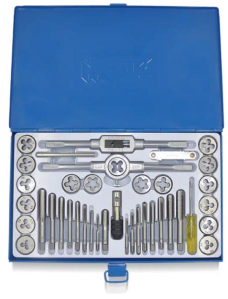 Набор метчиков и плашек Werk 40 шт. (129894)