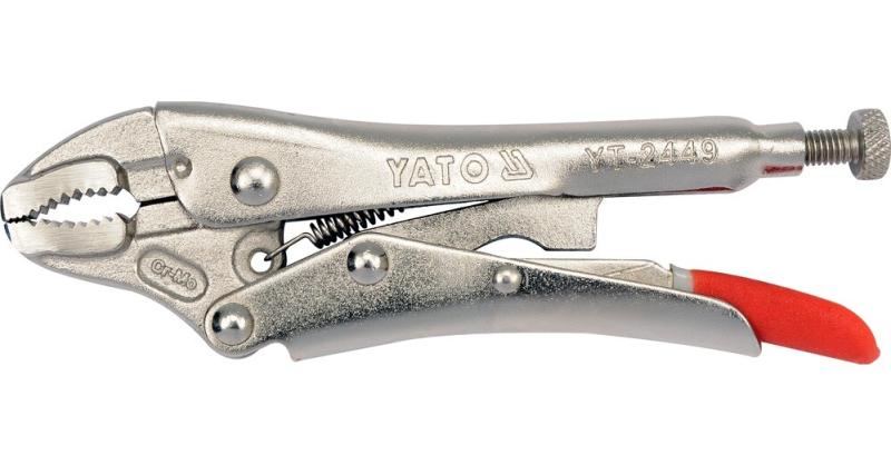 Клещи зажимные Yato 125 мм Cr-Mo (YT-2449)
