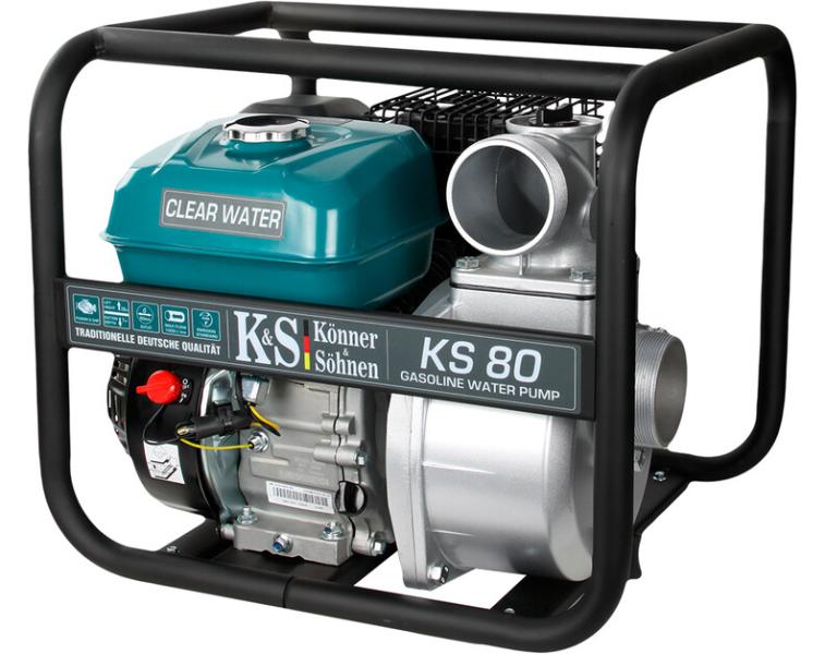 Мотопомпа для чистой воды Konner & Sohnen KS 80