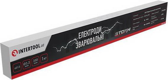 Электроды сварочные INTERTOOL STORM 6013, 3.2 мм, 1 кг (EW-1032)