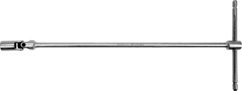 Ключ Т-образный Yato с торцевой головкой М13 на кардане 180х450 мм (YT-15278)