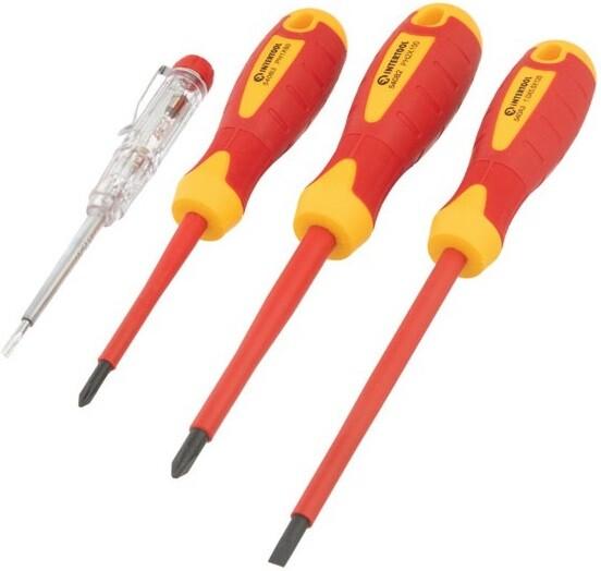 Набор отверток Intertool 4 ед. VDE (VT-3604)