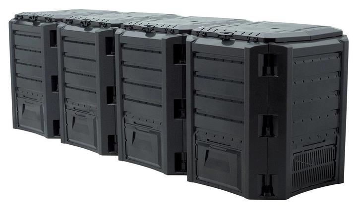 Компостер Prosperplast MODULE COMPOGREEN 1600 л, черный (5905197595443)