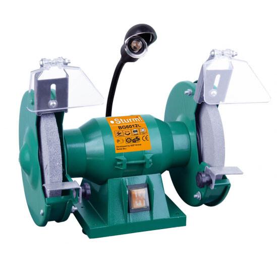 Точильный станок Sturmax BGM6012L 125 мм, 230 Вт с подсветкой